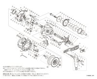 【シマノ純正お取り寄せパーツ：納期1ヶ月】２０オシアジガー４０００ＨＧ　商品コード：04067