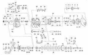 画像1: 【ダイワ純正お取り寄せパーツ：納期1ヶ月】19アルファス CT SV 70HL　製品コード：00614116