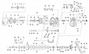 画像1: 【ダイワ純正お取り寄せパーツ：納期1ヶ月】19アルファス CT SV 70H　製品コード：00614115