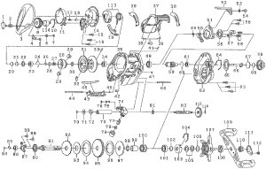 画像1: 【ダイワ純正お取り寄せパーツ：納期1ヶ月】T3 MX 1016XH-TW　製品コード：00613434