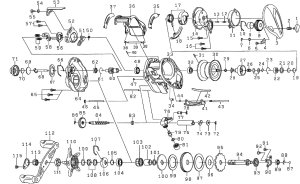 画像1: 【ダイワ純正お取り寄せパーツ：納期1ヶ月】T3 SV 8.1L-TW　製品コード：00613419