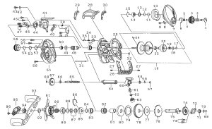 画像1: 【ダイワ純正お取り寄せパーツ：納期1ヶ月】20タトゥーラ SV TW 103XHL　製品コード：00630092