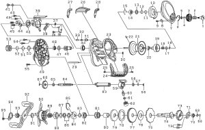 画像1: 【ダイワ純正お取り寄せパーツ：納期1ヶ月】17タトゥーラ SV TW 8.1L　製品コード：00613679