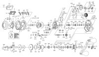 【ダイワ純正お取り寄せパーツ：納期1ヶ月】21バサラIC 150　製品コード：00621054