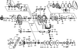 画像1: 【ダイワ純正お取り寄せパーツ：納期1ヶ月】18 HRF ソニック スピード 9.1L-TW　製品コード：00630011