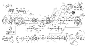 画像1: 【ダイワ純正お取り寄せパーツ：納期1ヶ月】21ソルティガ IC 100P-DH　製品コード：00631500