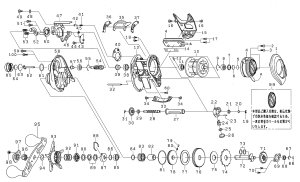 画像1: 【ダイワ純正お取り寄せパーツ：納期1ヶ月】20ティエラ IC 100L　製品コード：00621061