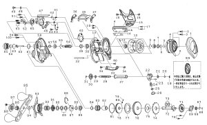 画像1: 【ダイワ純正お取り寄せパーツ：納期1ヶ月】20ティエラ IC 100HL　製品コード：00621063