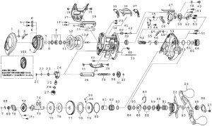 画像1: 【ダイワ純正お取り寄せパーツ：納期1ヶ月】18スパルタン MX IC 150H　製品コード：00621012