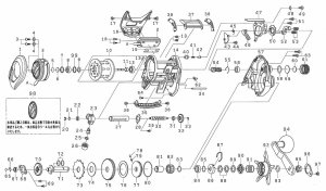 画像1: 【ダイワ純正お取り寄せパーツ：納期1ヶ月】18スパルタン MX IC 200H　製品コード：00621014