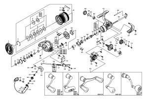 画像1: 【ダイワ純正お取り寄せパーツ：納期1ヶ月】23レガリス LT1000S　製品コード：00060361