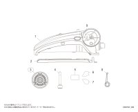 【シマノ純正お取り寄せパーツ：納期1ヶ月】17-20レイクマスターCT-T クリアブルー　商品コード：040985