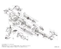 【シマノ純正お取り寄せパーツ：納期1ヶ月】19ビーストマスター 2000EJ　商品コード：041630