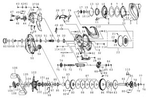 画像1: 【ダイワ純正お取り寄せパーツ：納期1ヶ月】24IM Z TW 200HL-C　製品コード：00630293