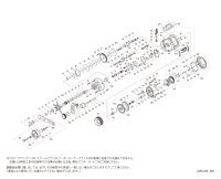 【シマノ純正お取り寄せパーツ：納期1ヶ月】24オシアコンクエスト CT 301MG LEFT　商品コード：046703