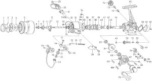 画像1: 【ダイワ純正お取り寄せパーツ：納期1ヶ月】TDイージス 2004　製品コード：00058962