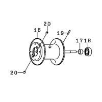 【ダイワ純正お取り寄せパーツ：納期1ヶ月】16ライトゲーム X ICV 純正スプール（200H, 200H-L）商品コード：00614811 16番 スプール（16-19）部品コード：6H926602 【中サイズ送料】