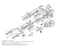 【シマノ純正お取り寄せパーツ：納期1ヶ月】18バルケッタ 301PG　商品コード：038739