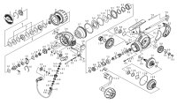 【ダイワ純正お取り寄せパーツ：納期1ヶ月】23ソルティガ 5000-P 　製品コード：00065031