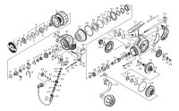 【ダイワ純正お取り寄せパーツ：納期1ヶ月】23ソルティガ 4000-XH 　製品コード：00065026