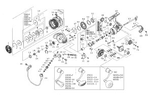 画像1: 【ダイワ純正お取り寄せパーツ：納期1ヶ月】 18カルディア LT4000S-C　製品コード：00056048