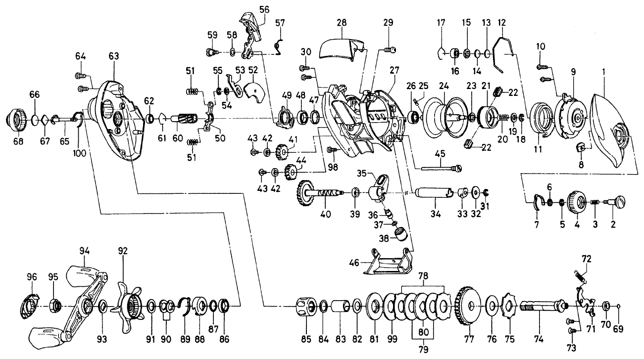 ダイワ純正お取り寄せパーツ：納期1ヶ月】TD-Z HL 103HL 製品コード