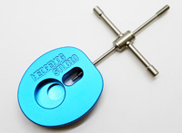  HEDGEHOG STUDIO Cross Wrench for Spool Bearing Pin