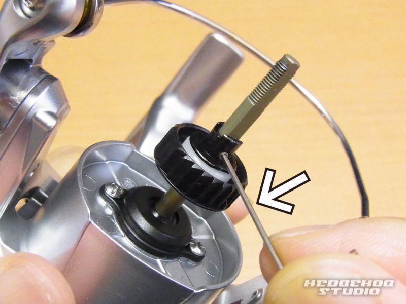 Hex Wrench for SHIMANO Spinning Reel Spool Shaft / HEDGEHOG STUDIO