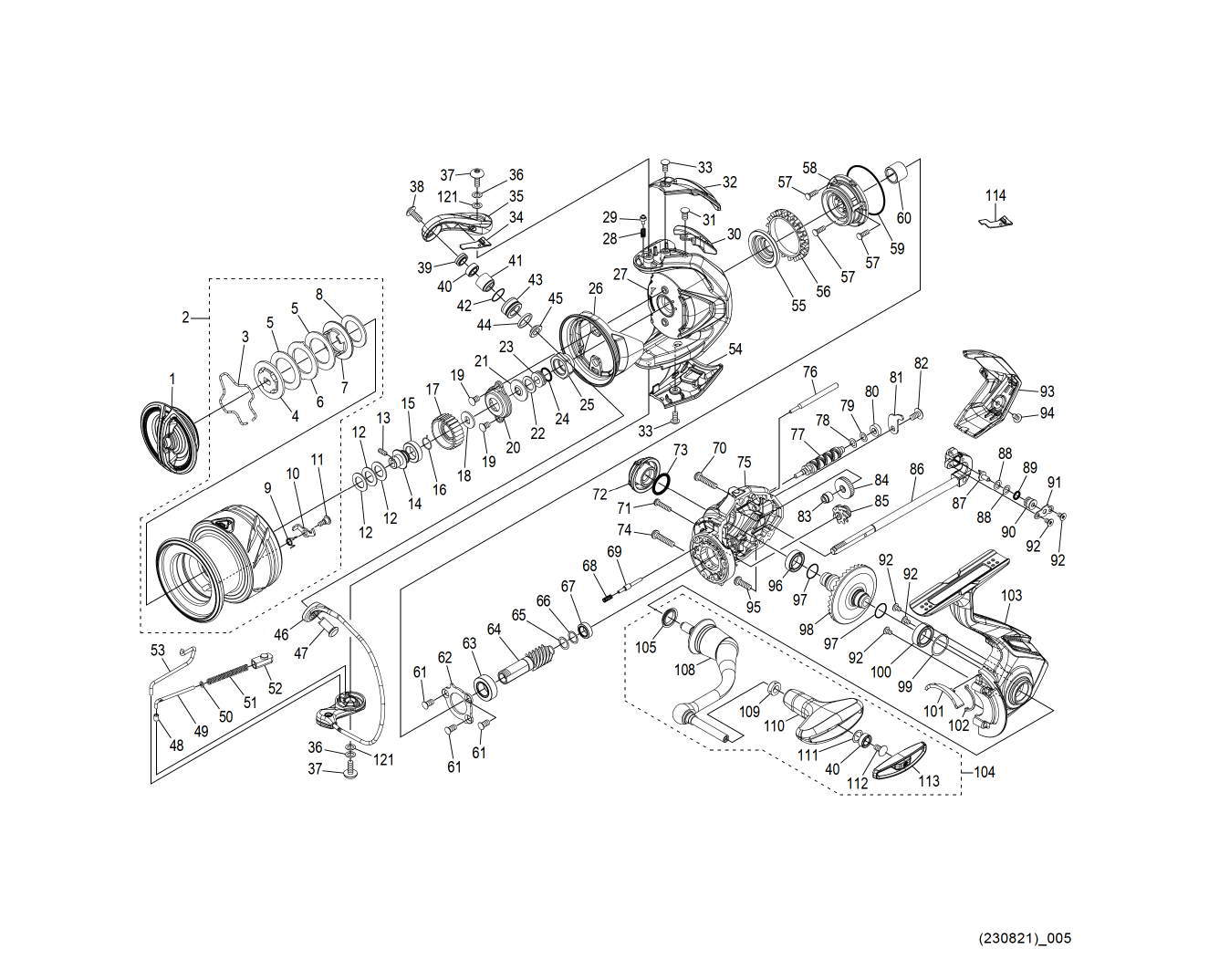 Shimano Reel Parts Handle Screw Cap Stradic 4000fh for sale online
