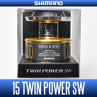 シマノ 15ツインパワー2500s、3000スプール、somノブ
