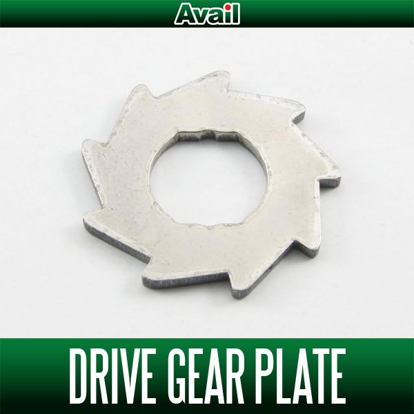 Avail/アベイル】 ABU モラムZX用 #25802 「DRIVE GEAR PLATE」 互換品 チタン64 ドライブギヤプレート