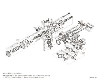 シマノ】16ストラディックCI4+［STRADIC CI4+］対応 カスタムパーツ - リールチューニング・ベアリング専門店 HEDGEHOG  STUDIO