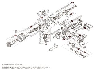 SHIMANO Vanquish C2000S 純正戻し - リール