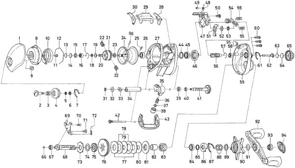 画像1: 【ダイワ純正お取り寄せパーツ：納期1ヶ月】TD-Z 103H タイプRプラス　製品コード：00613984 (1)