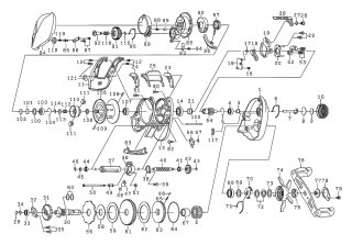 ダイワ純正パーツリスト：ベイトリール - リールチューニング