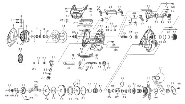 画像1: 【ダイワ純正お取り寄せパーツ：納期1ヶ月】22ライトゲーム IC 200　製品コード：00621073 (1)