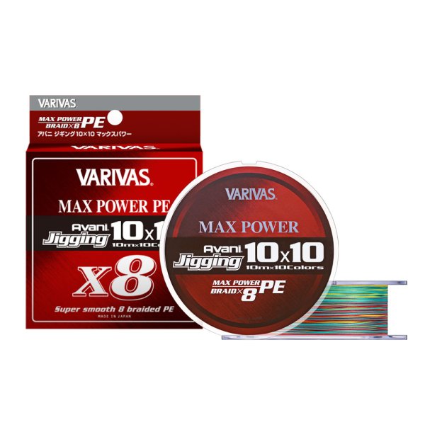 画像1: 【VARIVAS/バリバス】アバニ ジギング 10×10 マックスパワーPE X8 ★30%OFF★ VA-03【中サイズ送料】 (1)