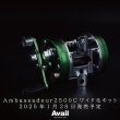 画像3: 【Avail/アベイル】Ambassadeur1500C/2500C対応 ワイド化キット（オフセットフレーム, ウォームシャフト, スプール3点セット）【右巻き用】【AMB2520RW】 (3)